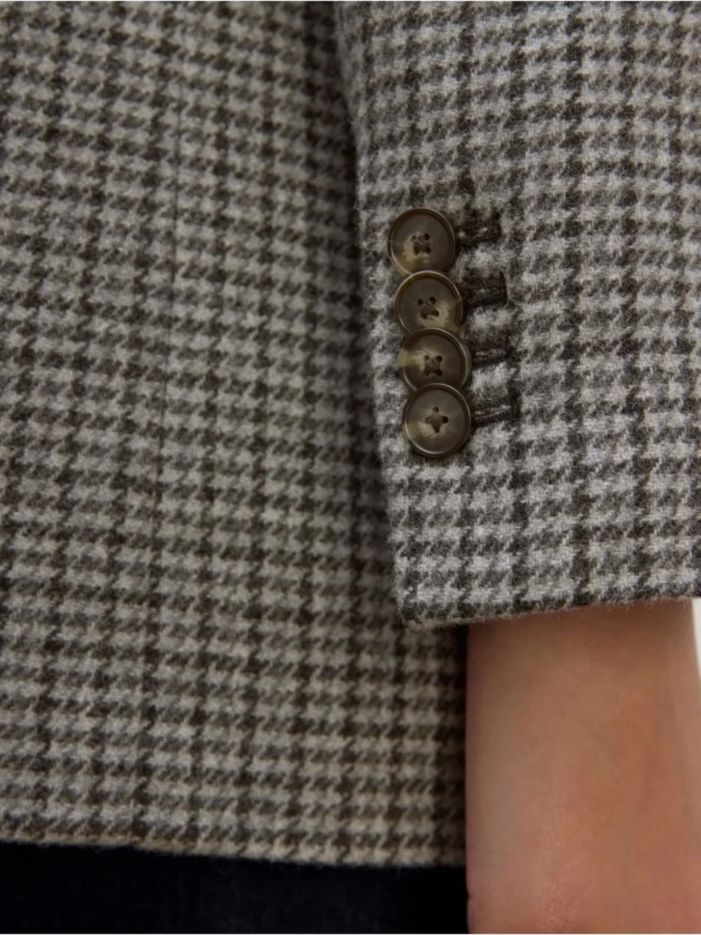 Everlane Oversized Blazer in Wool Gray Women's Size 4 - Picture 5 of 16